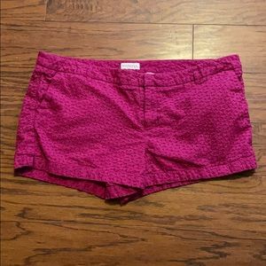 Pink shorts
